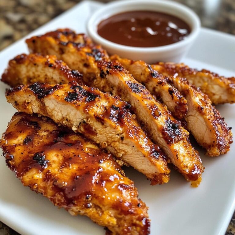 Air Fryer BBQ Chicken Tenders