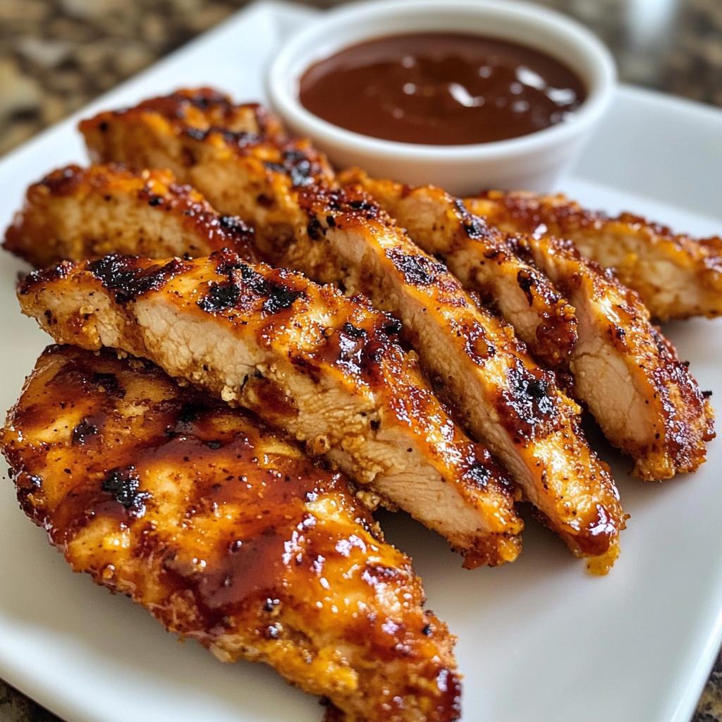 Air Fryer BBQ Chicken Tenders