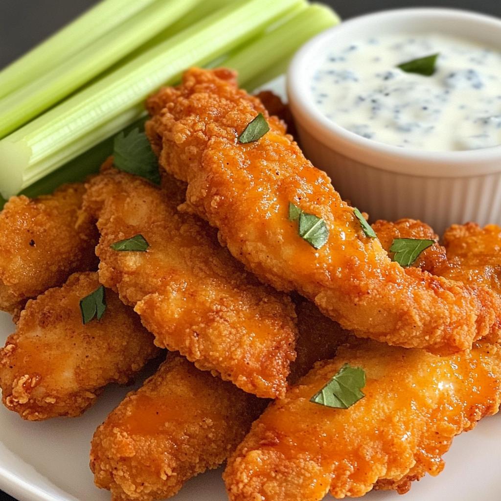 Air Fryer Buffalo Chicken Tenders