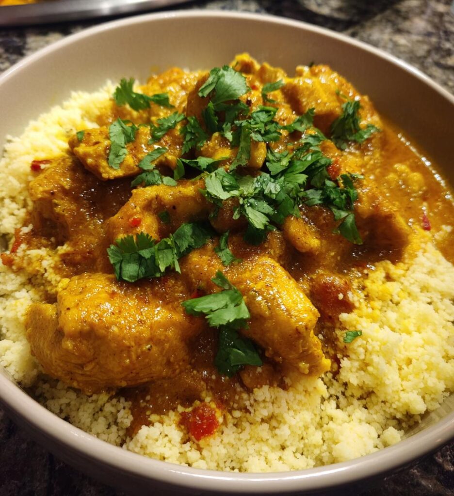 Chicken Curry with Couscous or Rice