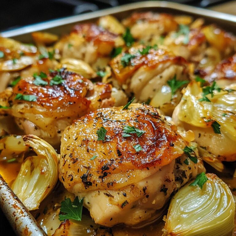 Chicken, Fennel and Artichokes Bake