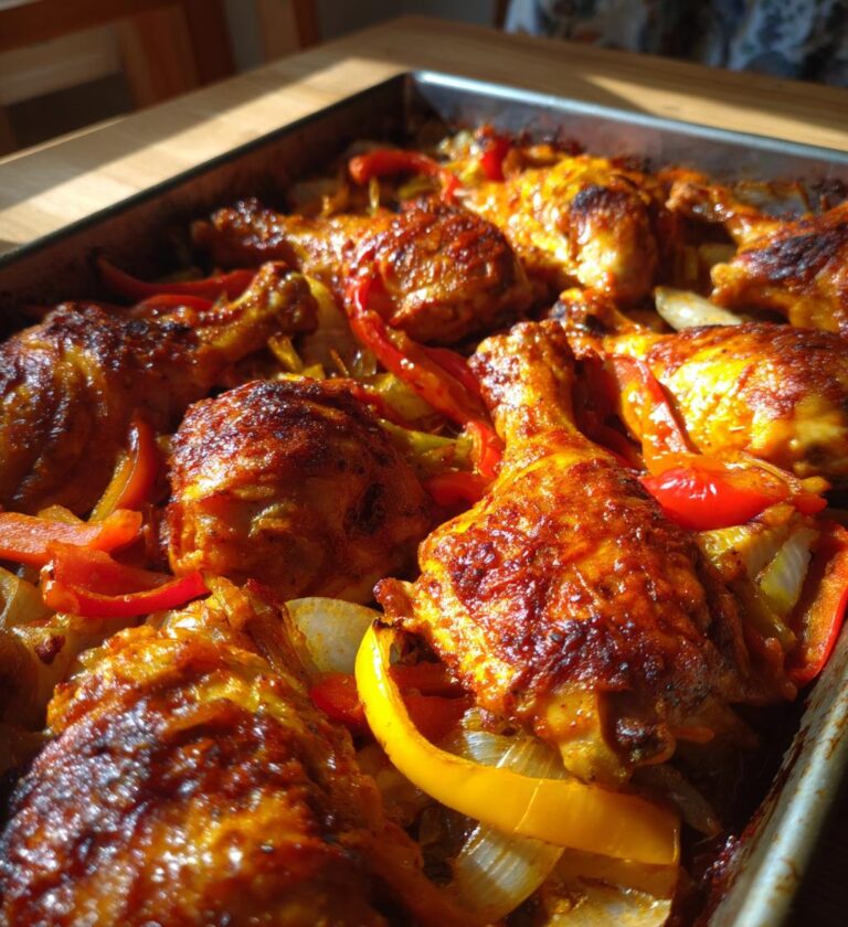 Chicken Piri Piri Tray Bake