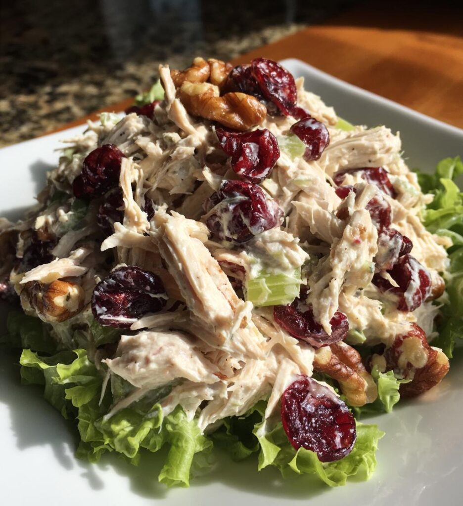 Chicken Salad with Cranberries