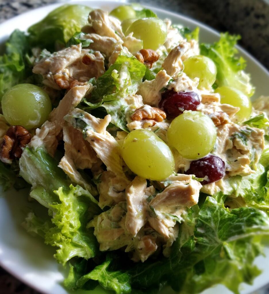 Chicken Salad with Grapes
