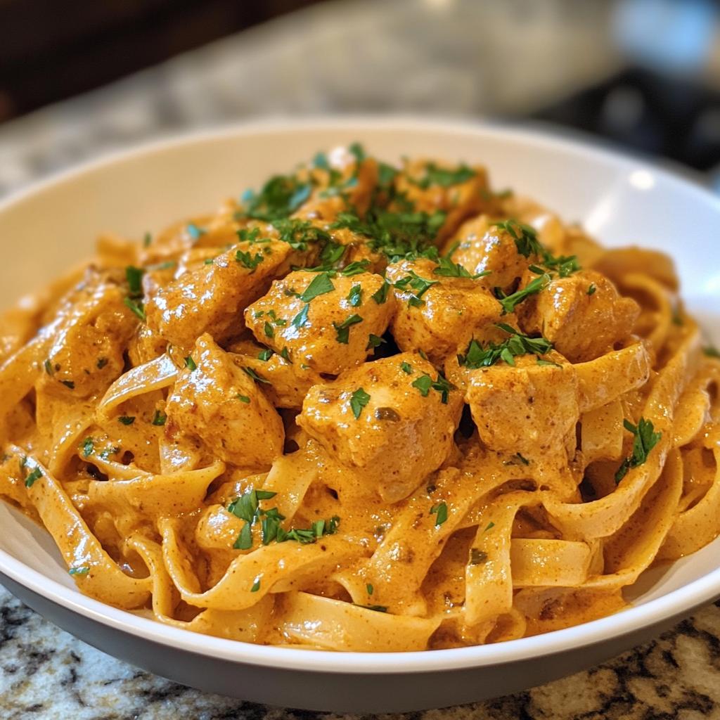 Chicken Tikka Alfredo - detail 1