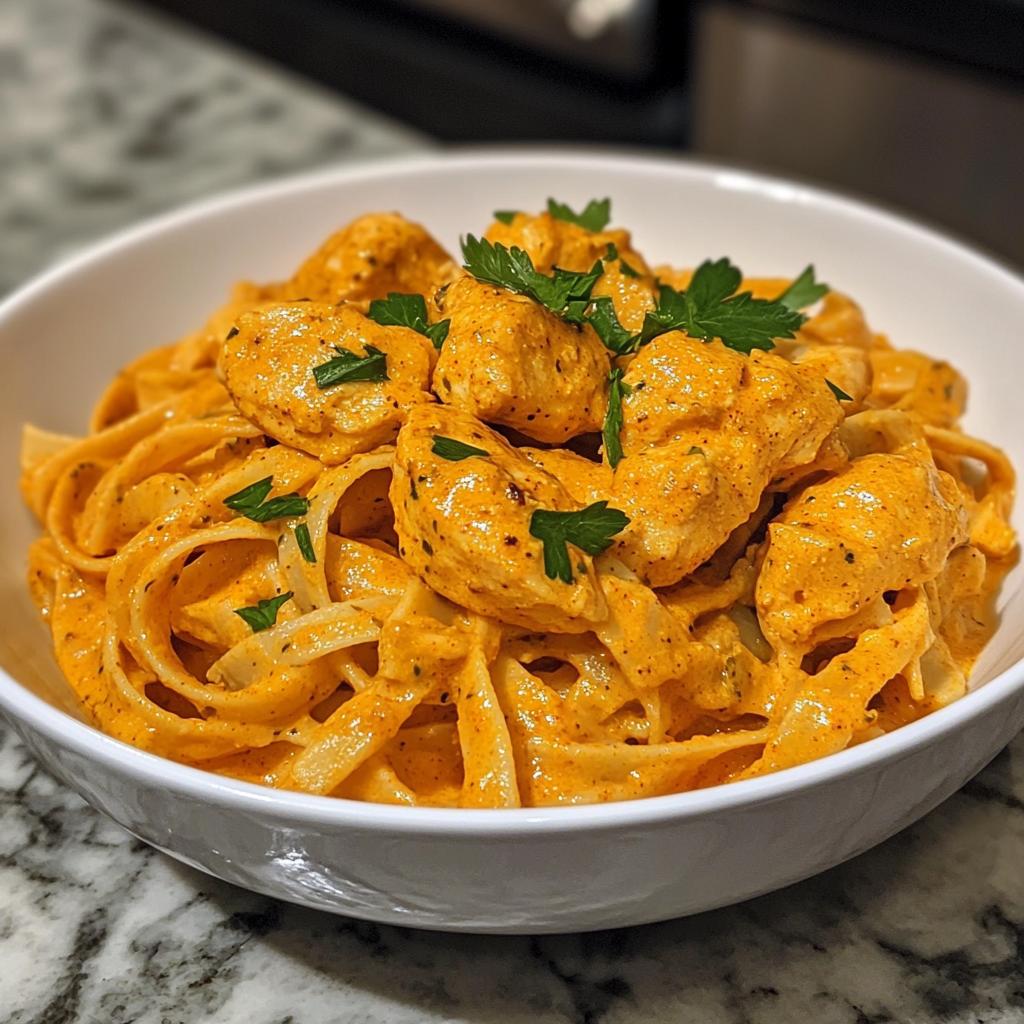 Chicken Tikka Alfredo