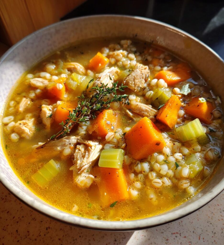 Chicken and Barley Soup