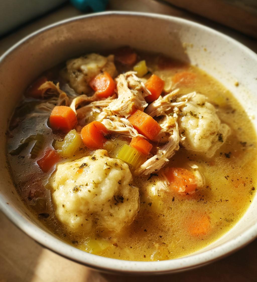 Chicken and Dumpling Soup