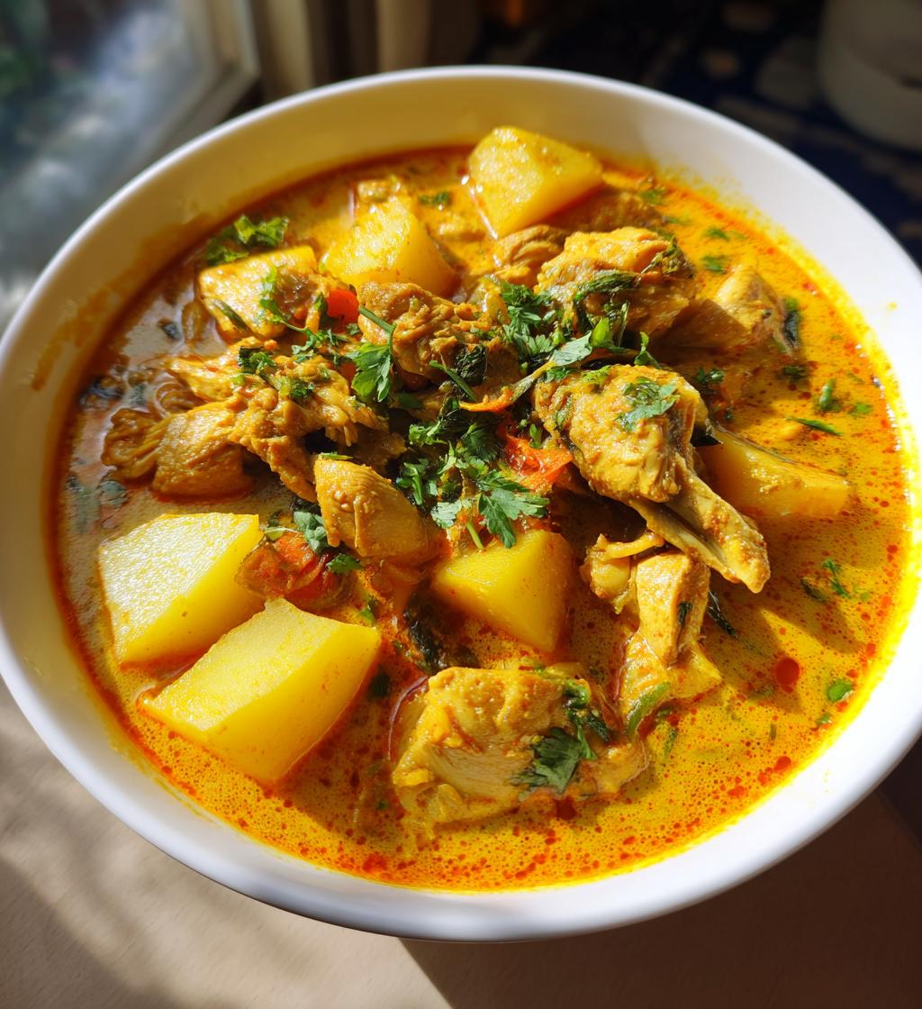 Chicken and Potato Curry