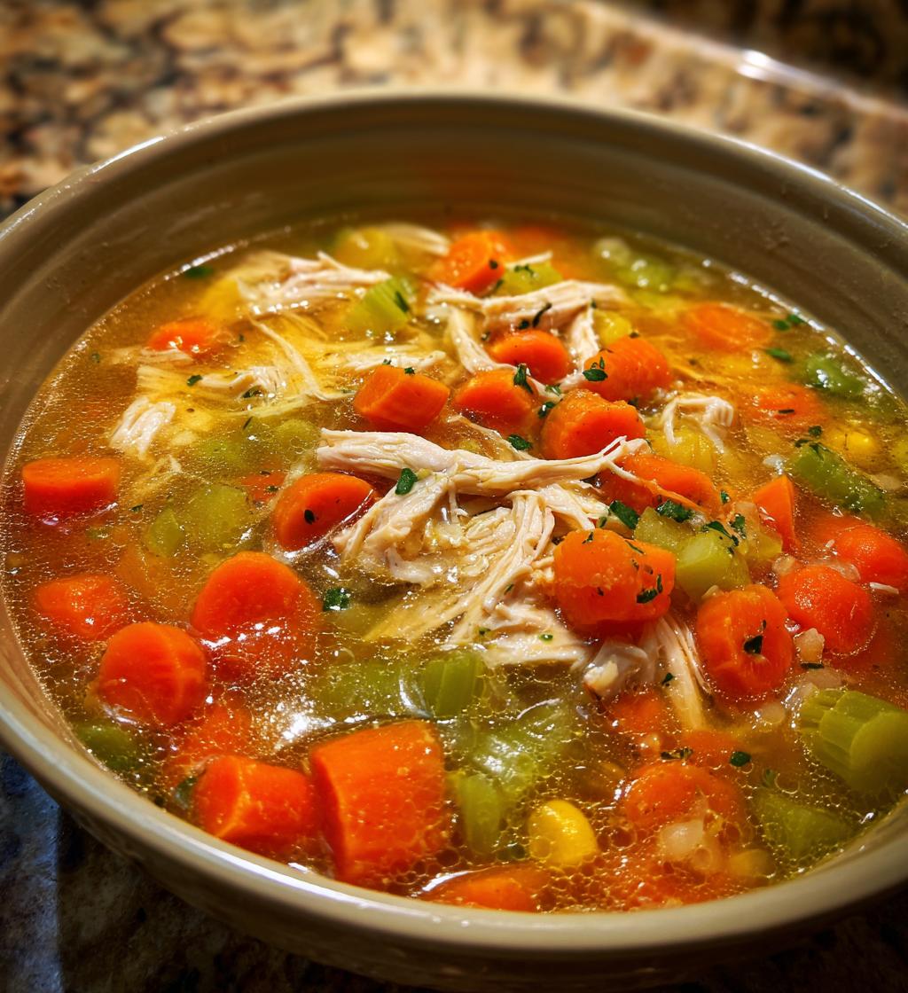 Chicken and Vegetable Soup