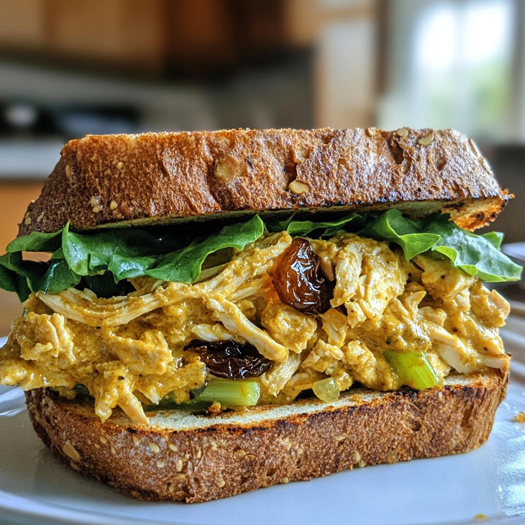 Coronation Chicken Sandwich - detail 1