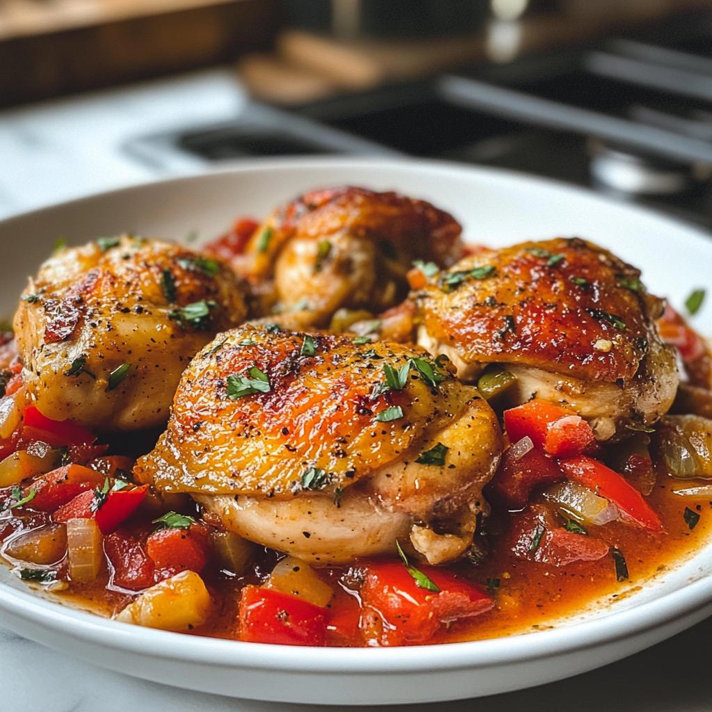 Easy Spanish Chicken