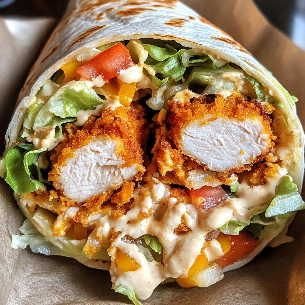 Extra Crispy Chicken Wrap - detail 1