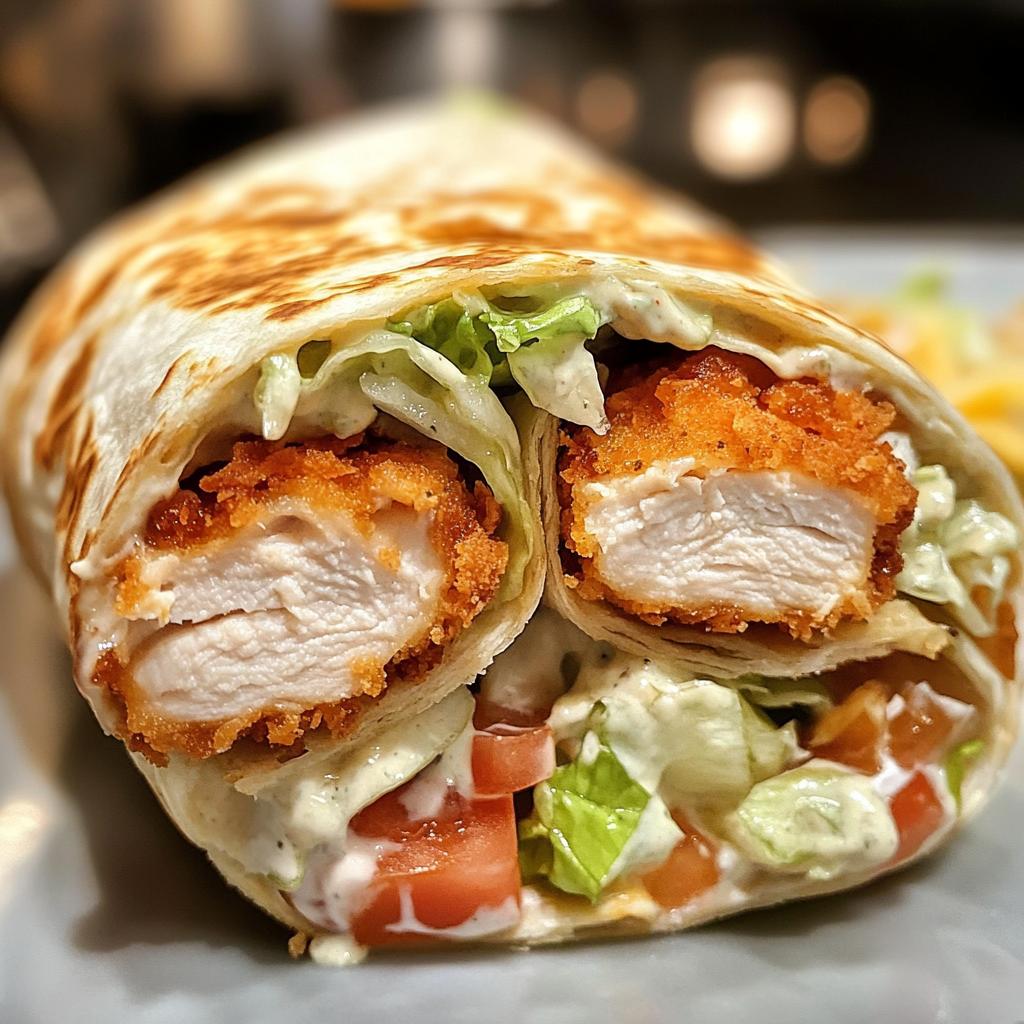 Extra Crispy Chicken Wrap