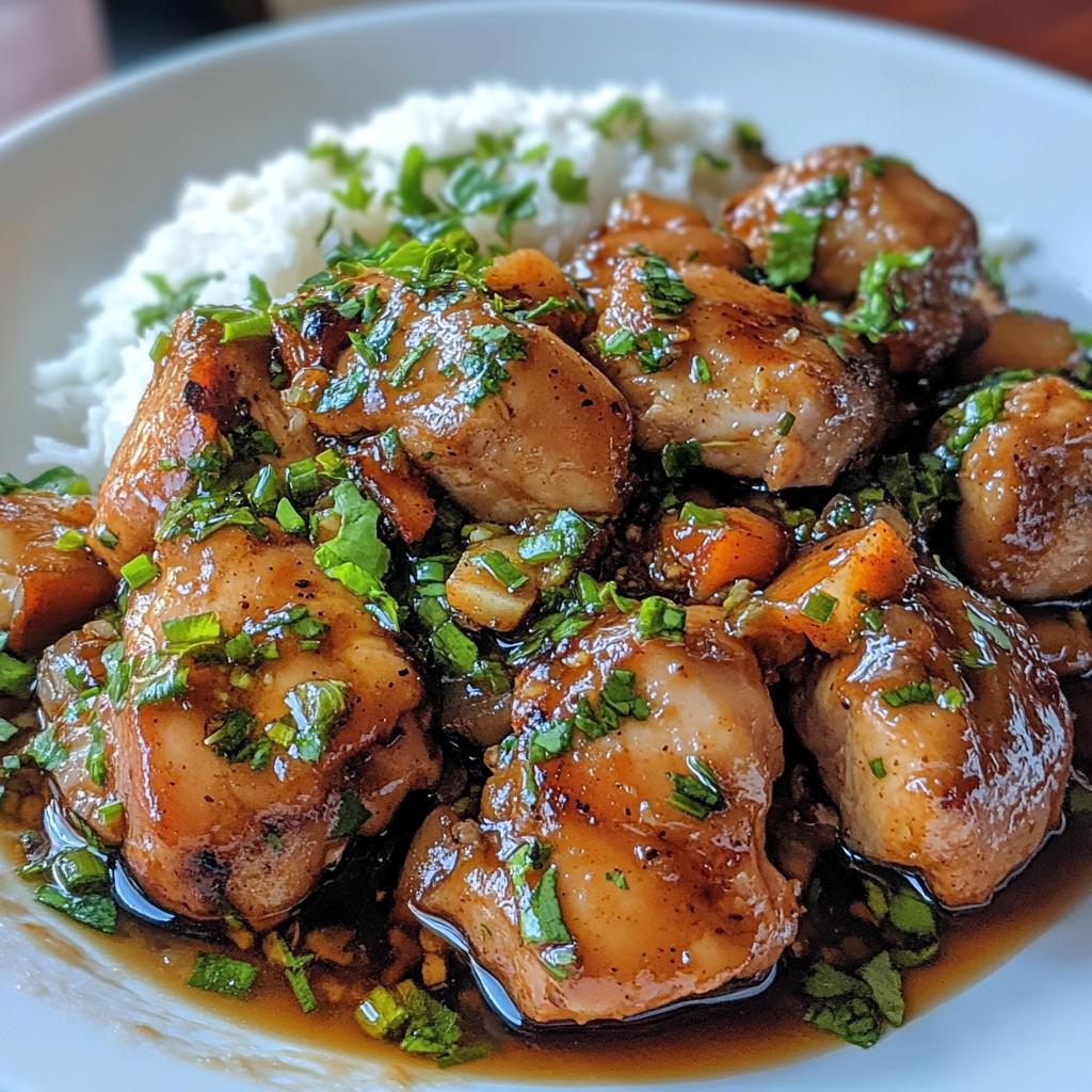 Filipino Chicken Adobo