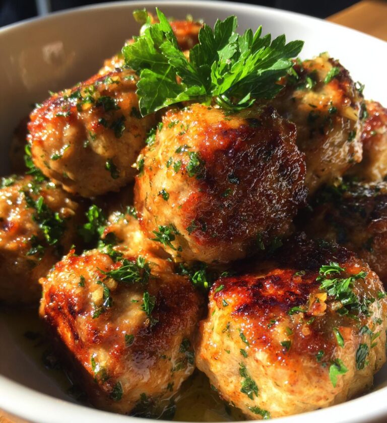 Garlic Butter Meatballs