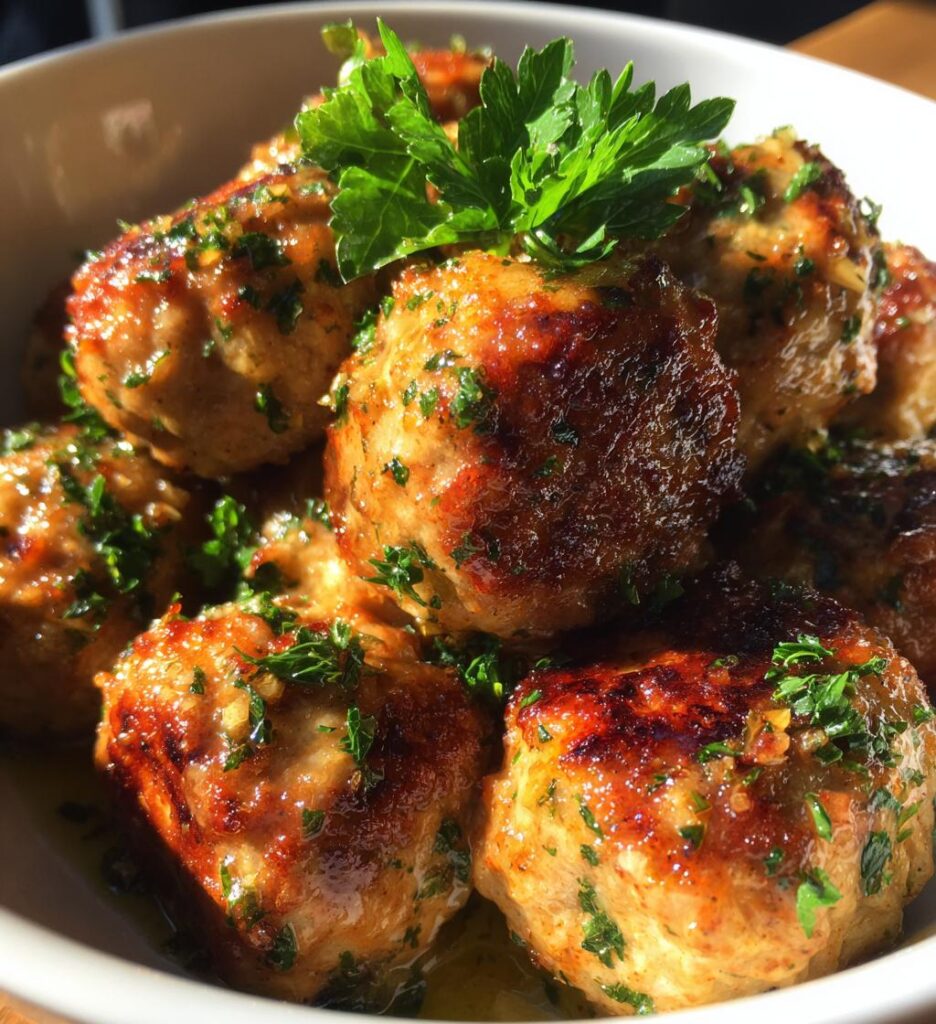 Garlic Butter Meatballs