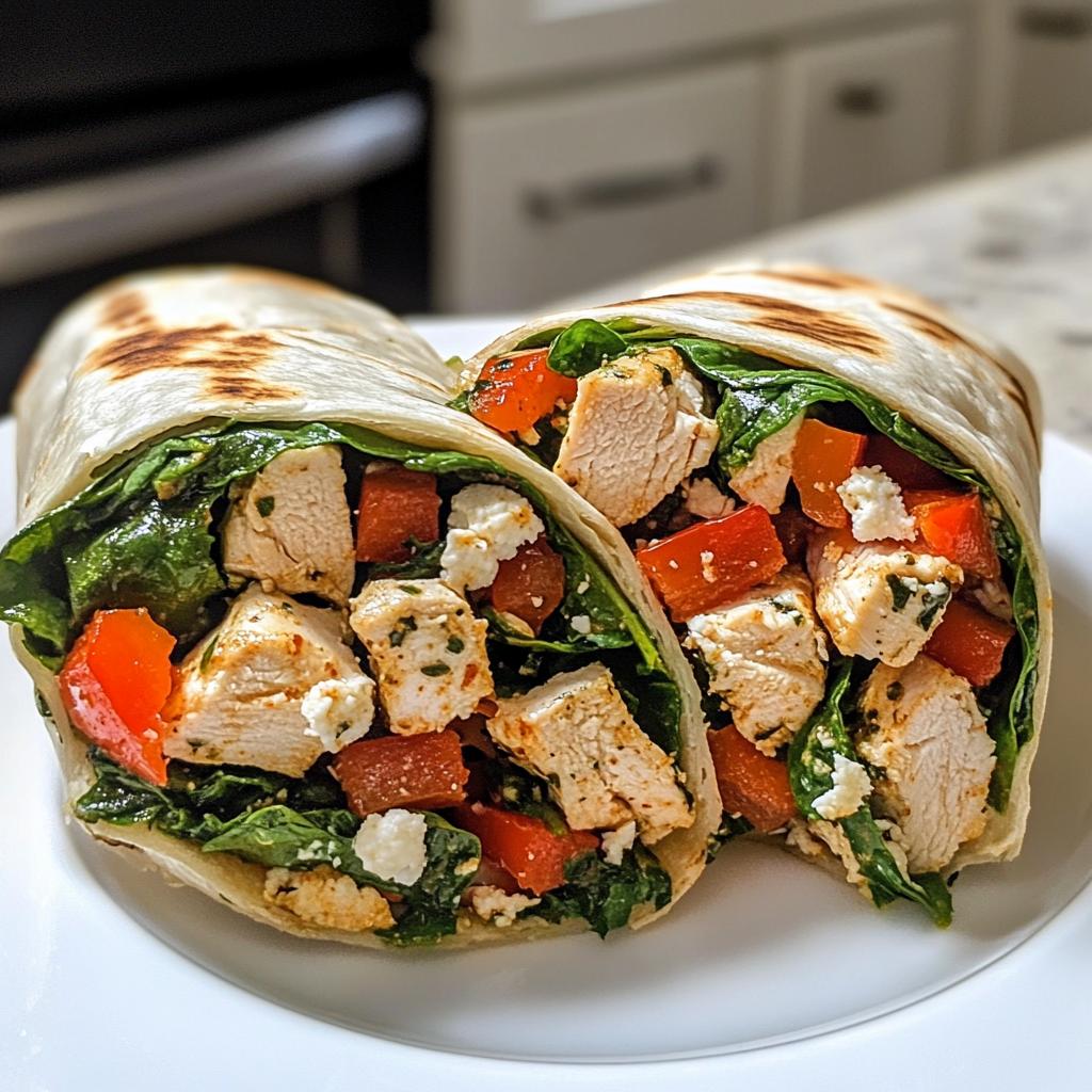 Italian Chicken Wrap - detail 1