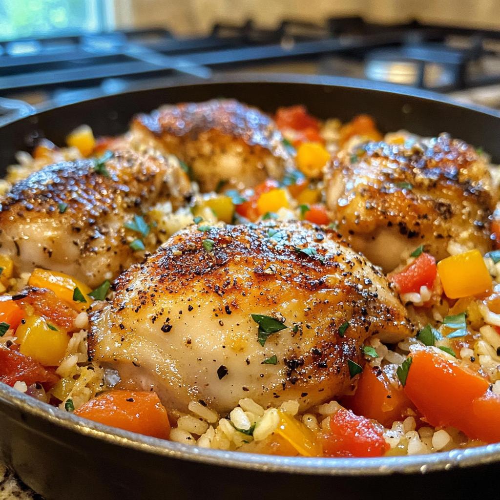 Mediterranean Chicken and Rice