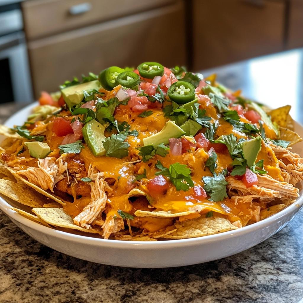 Slow-cooker Chicken Nachos - detail 1