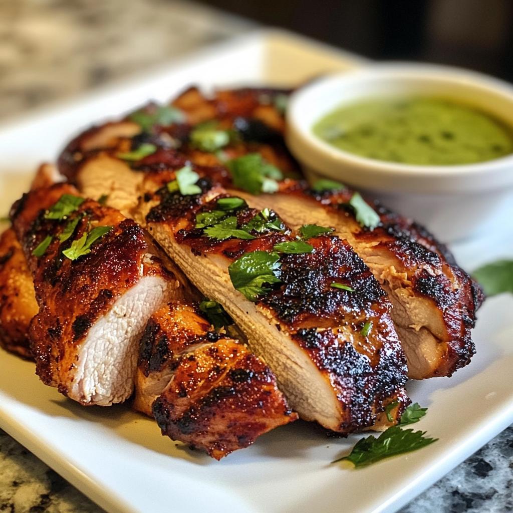 Smoked Chicken with Jalapeño Mayo - detail 1