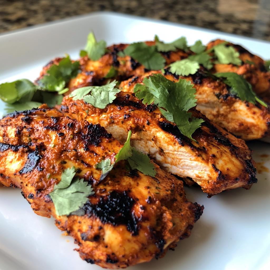 Spicy Coconut Grilled Chicken
