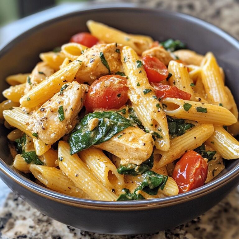 Spicy Tuscan Chicken Pasta