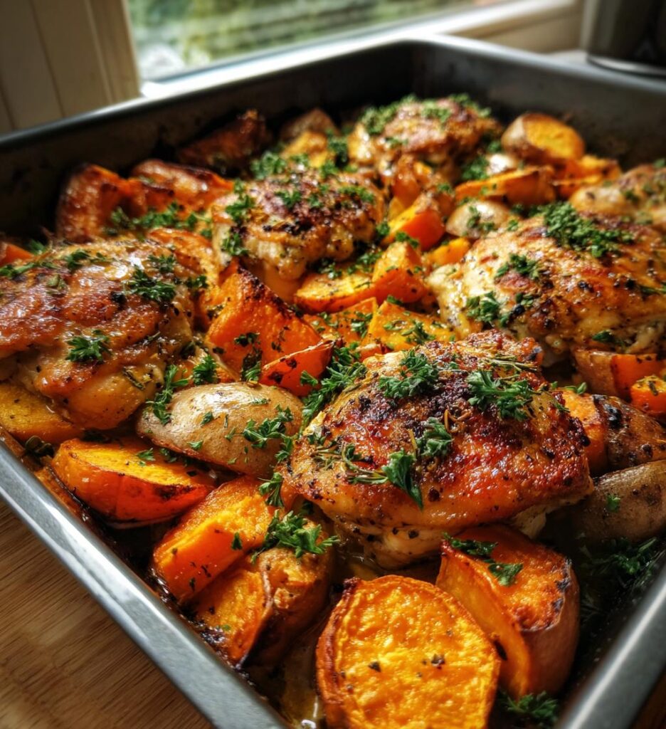 chicken sweet potato meal prep