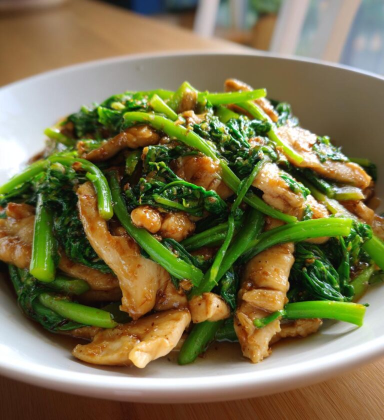 chinese broccoli chicken recipe