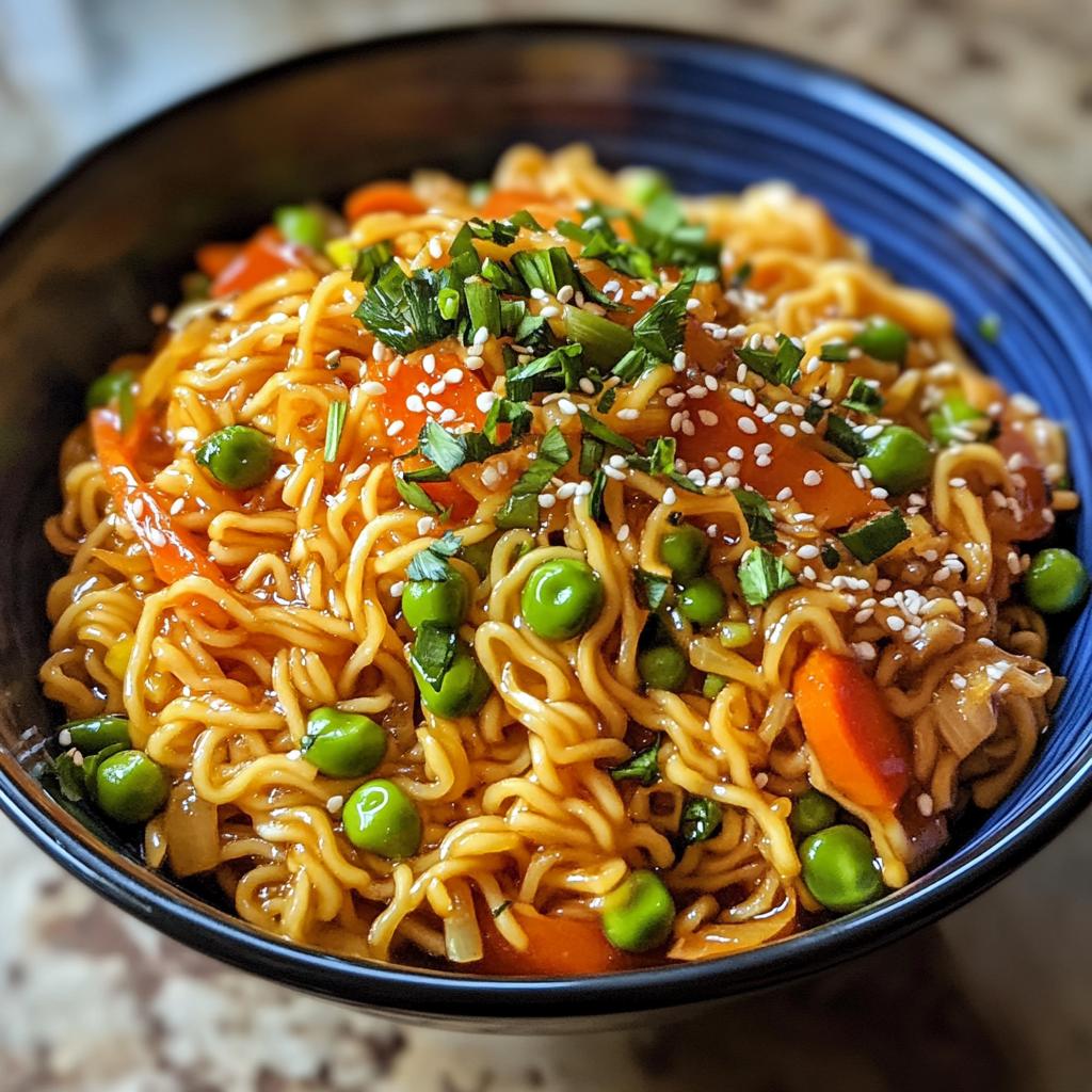 easy saucy ramen noodles