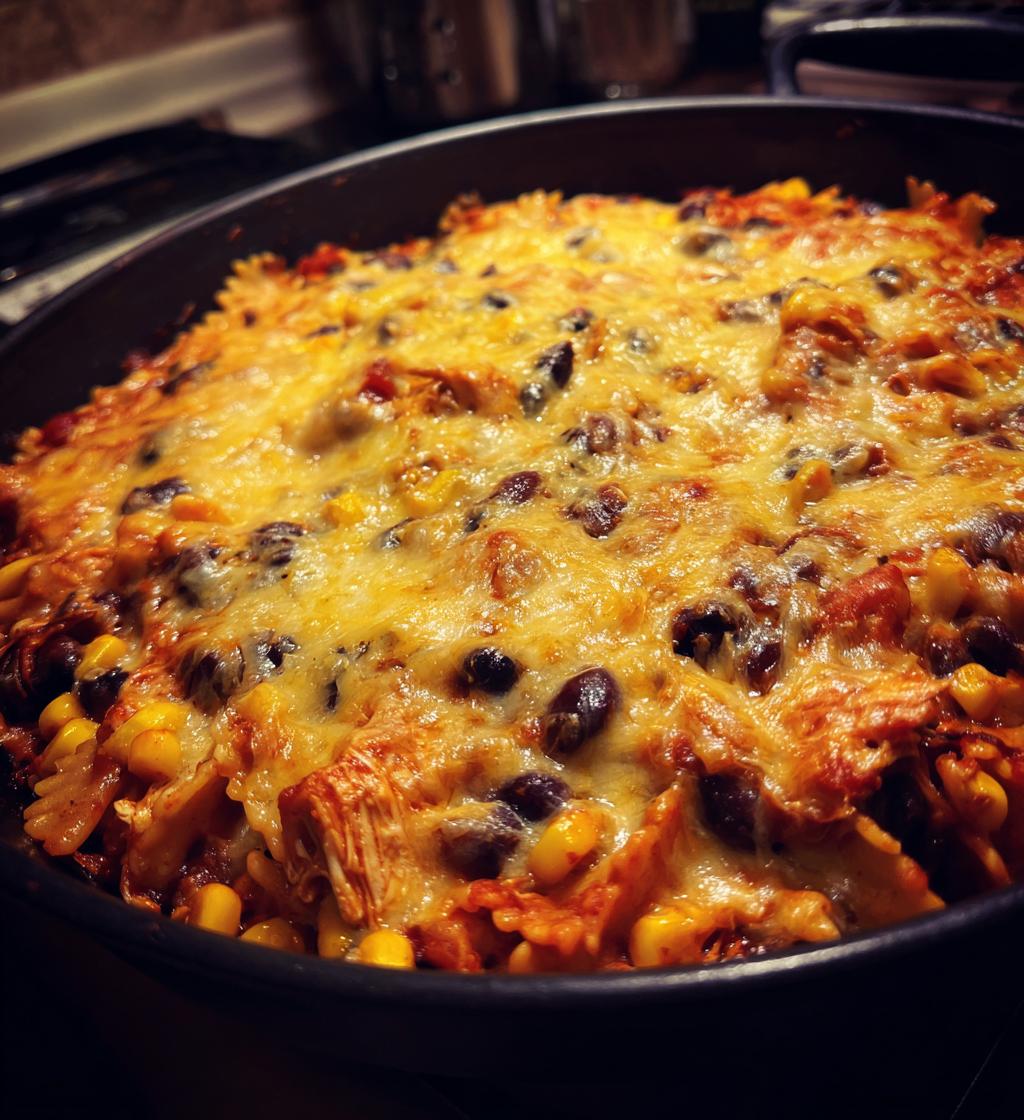 enchilada chicken pasta