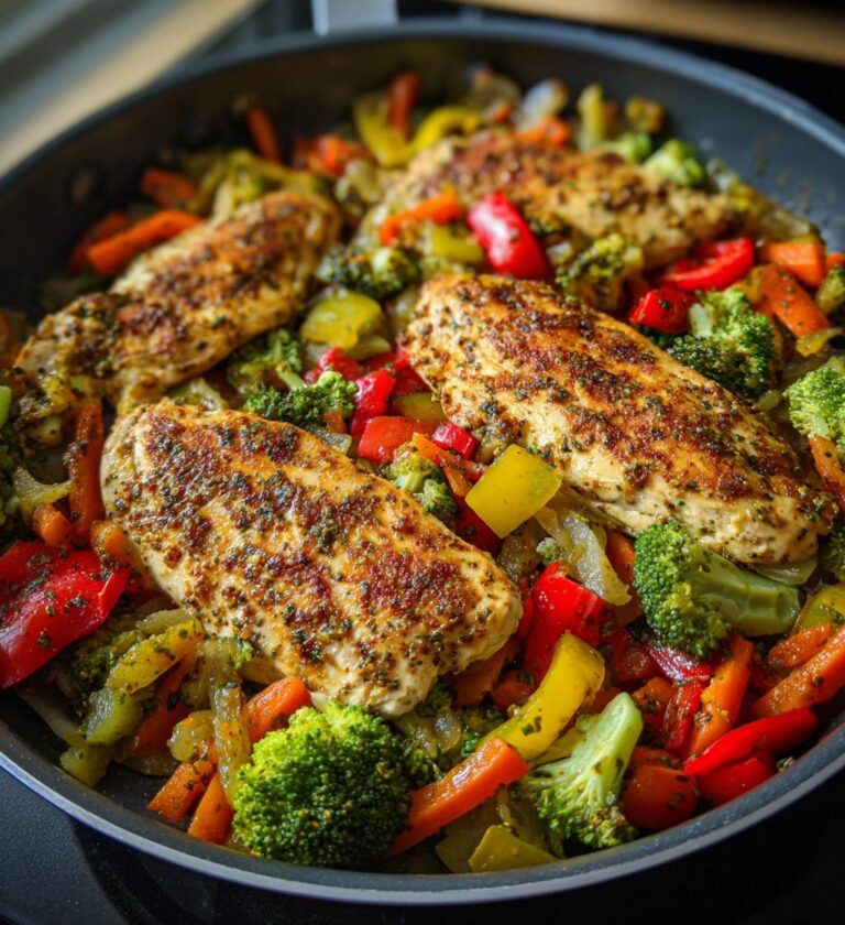 healthy skillet chicken