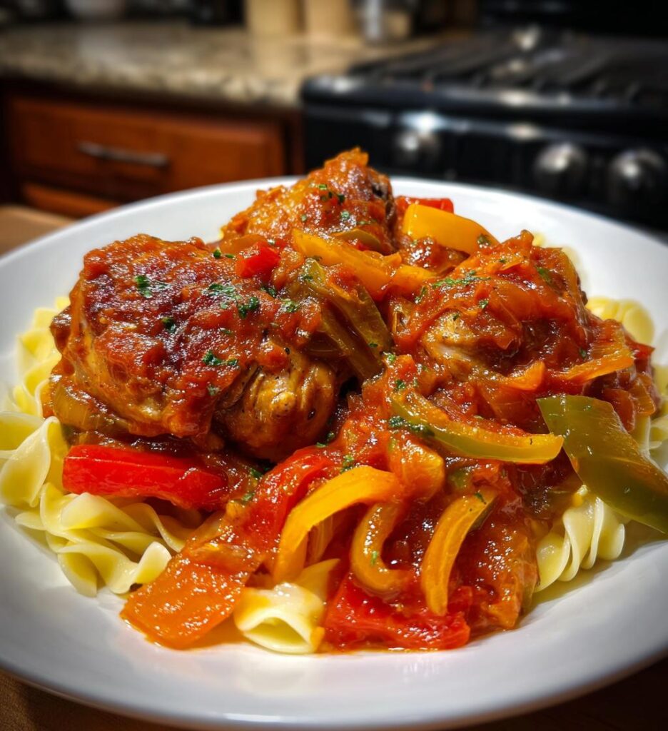 instapot chicken cacciatore