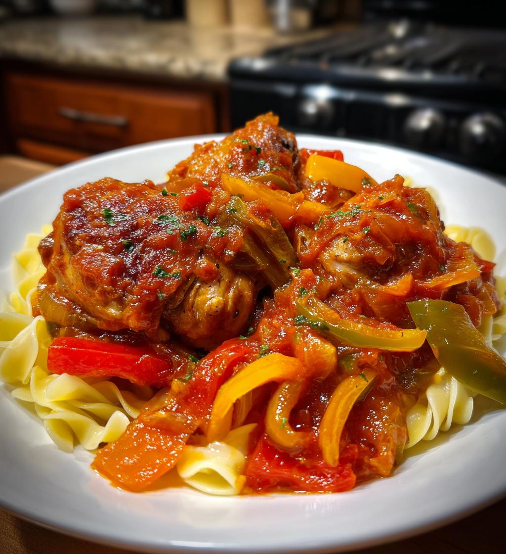 instapot chicken cacciatore
