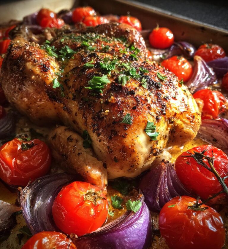 mediterranean roasted chicken