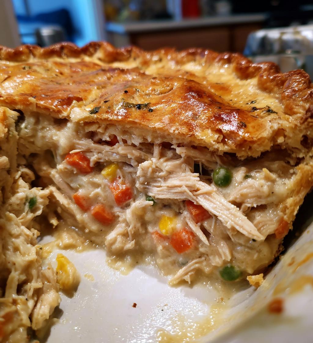 ninja foodi chicken pot pie recipe