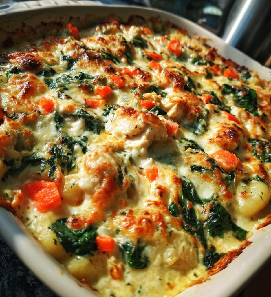 Baked Chicken Gnocchi Soup