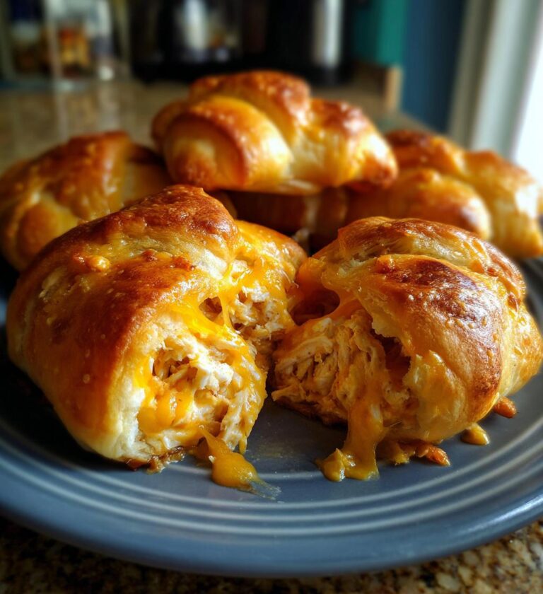 Cheesy Chicken Crescent Roll