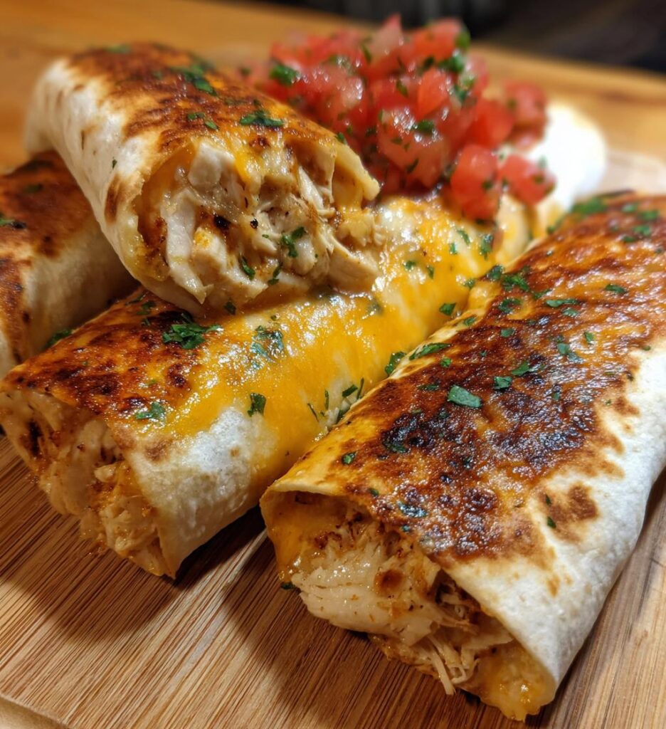 Cheesy Chicken Roll-Ups