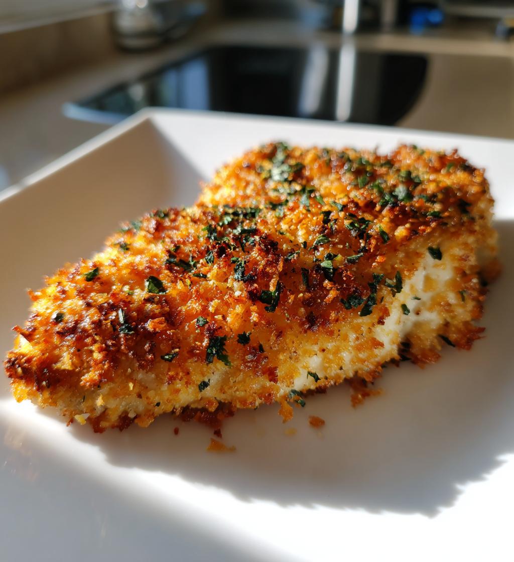 Copycat Longhorn Parmesan Crusted Chicken