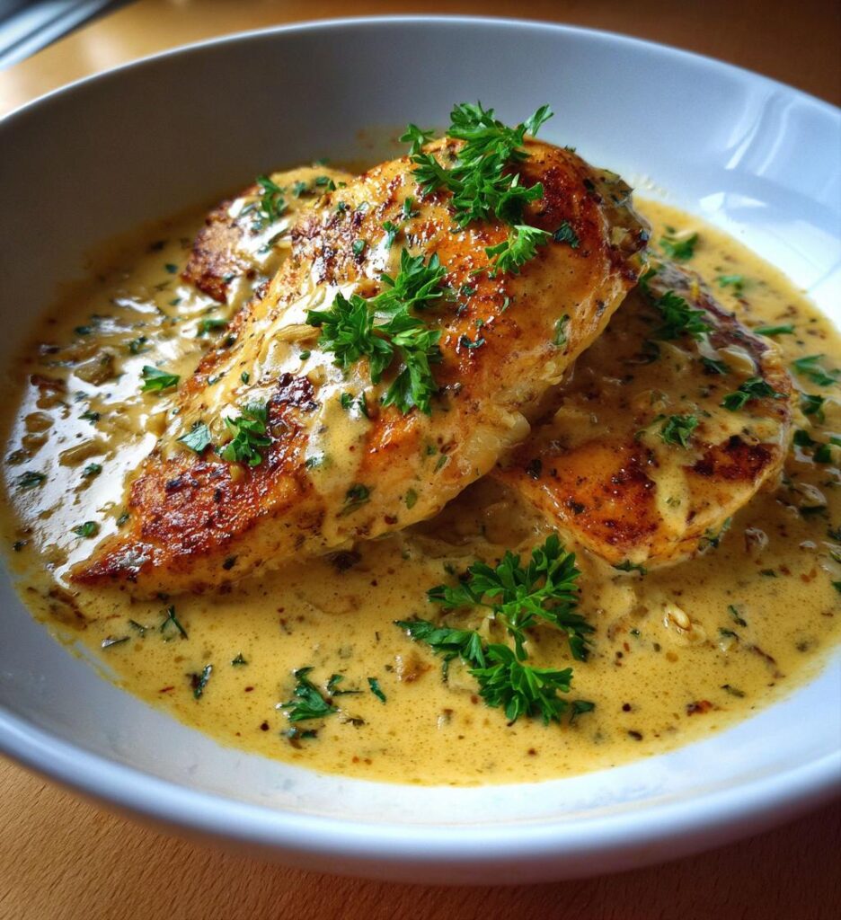 Creamy Garlic Chicken