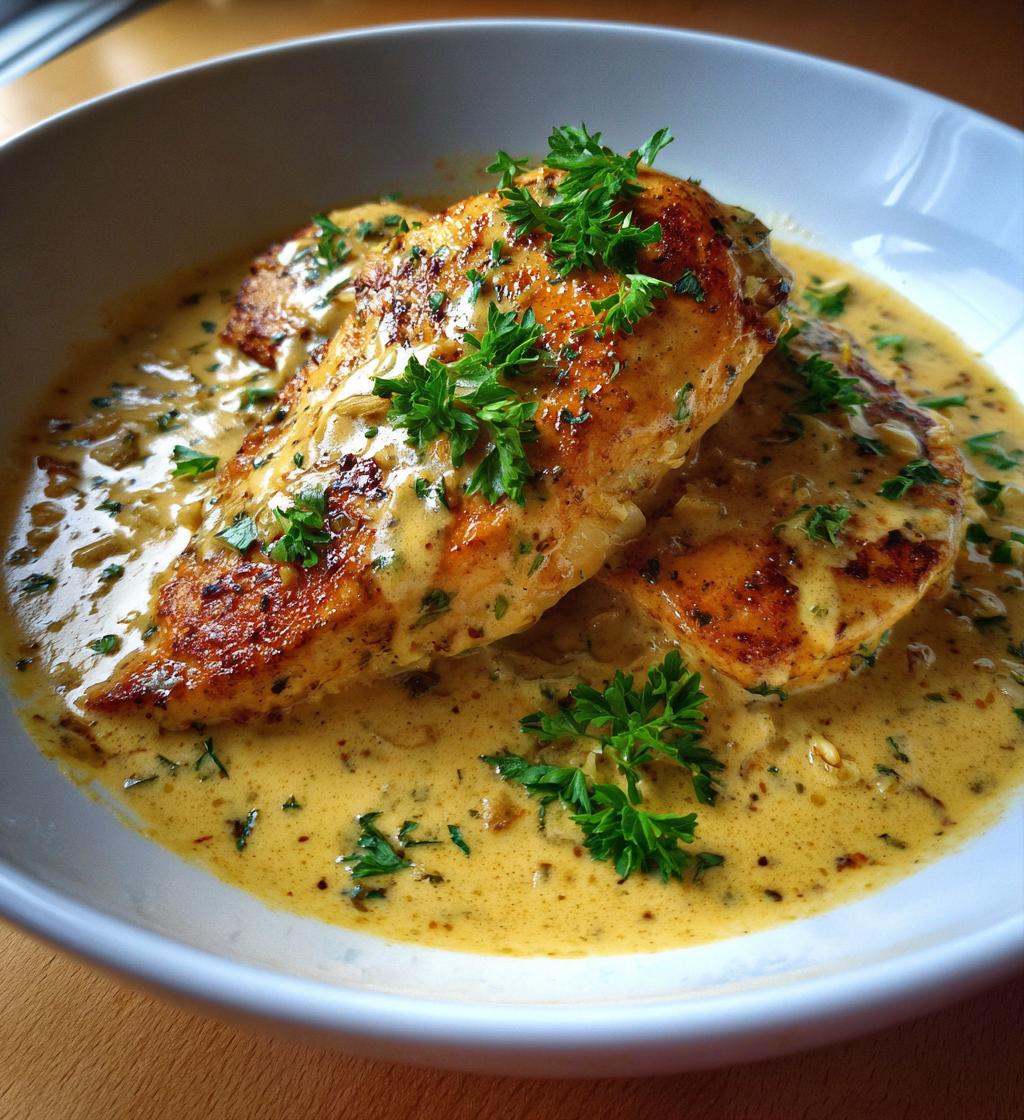 Creamy Garlic Chicken