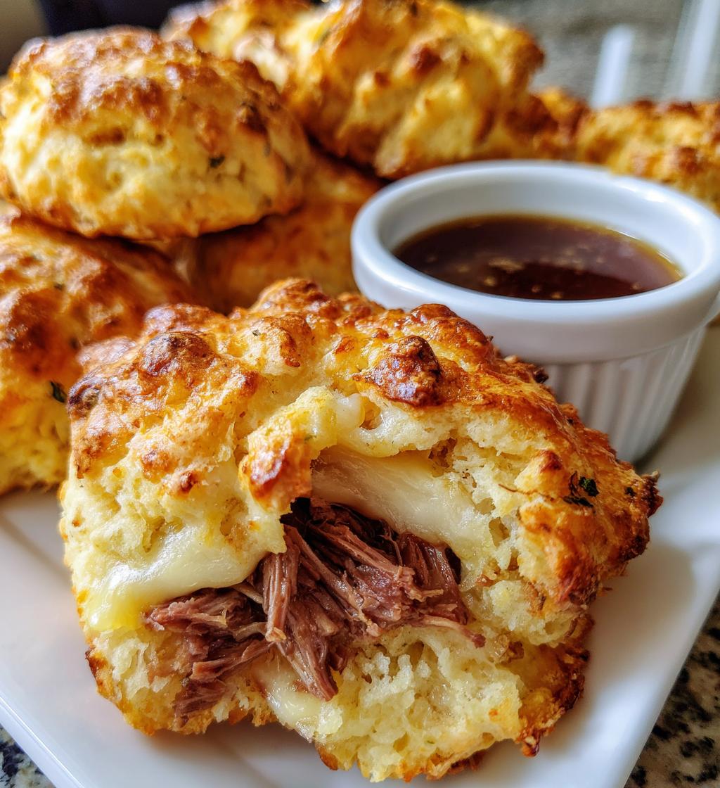 French Dip Biscuits