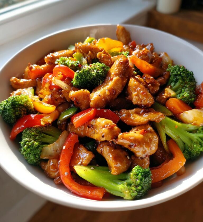 Honey Garlic Chicken Stir-Fry