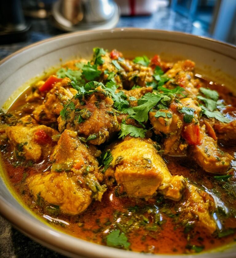 Rhubarb Curry Chicken