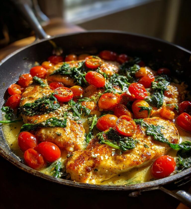 Weeknight Lemon Chicken Skillet Dinner