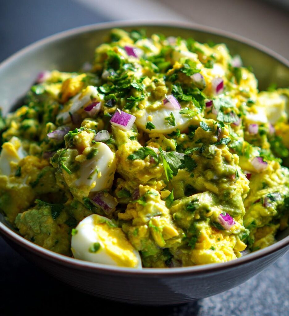 avocado egg salad