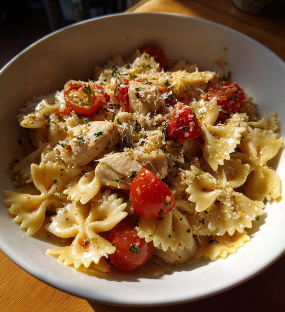 chicken and bow tie pasta recipes