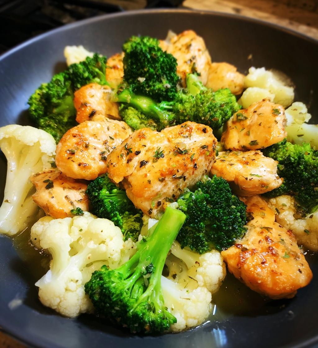 chicken cauliflower and broccoli recipes