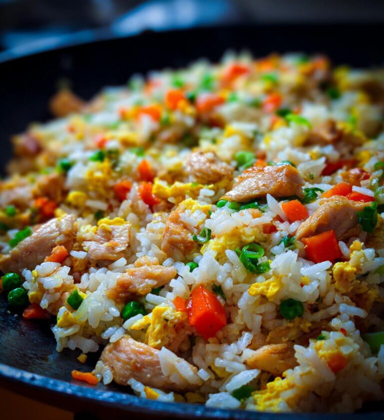 chicken fried rice blackstone